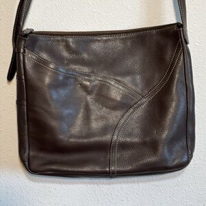 J.Jill Womens Y2K Vintage Leather Shoulder Bag